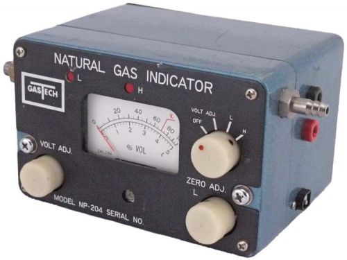 Gastech NP-204 Compact Portable Analog Natural Gas Indicator Detector Unit