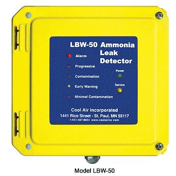 COOL AIR LBW-50 AMMONIA GAS DETECTOR