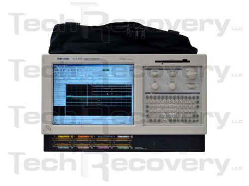Tektronix tla624 logic analyzer with options 1j, 6s and one p6417 probe set for sale