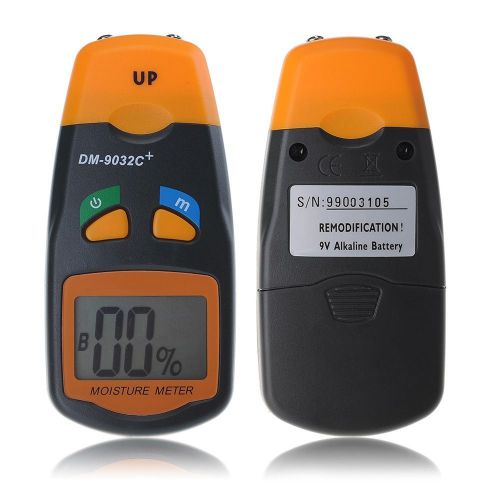 Handheld smart digital lcd display moisture content meter humidity tester for sale