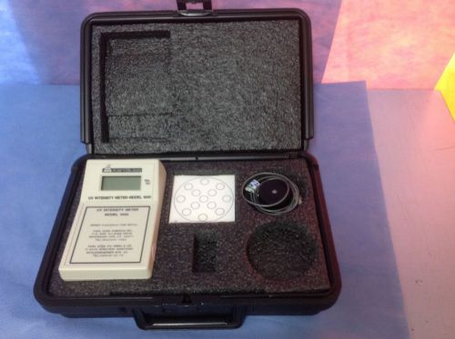 Karl Suss Model 1000 UV Intensity Meter , with probe P365n in Hard Case
