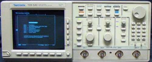Tektronix TDS 540 Digital Oscilloscope 500Mhz 1GS/s