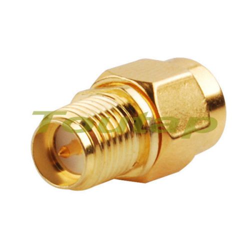 10pcs sma female jack to rp-sma male jack center rf coaxial adapter connector for sale