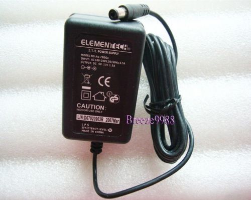 Genuine elementech power supply adapter 9v 1.5a eu for sale