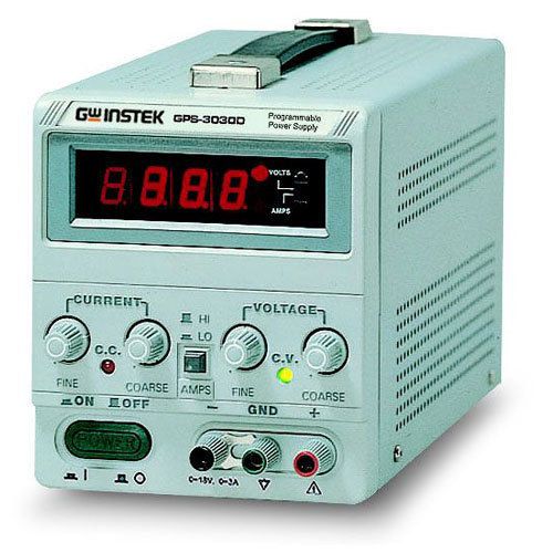 Instek gps3030d dc power supply, 30v/3a for sale