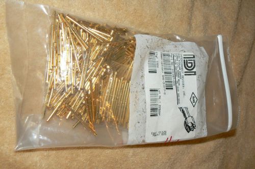 420 NEW IDI POGO SPRING CONTACT PINS SHE-3-7-H-G,P/N 101167-006,GOLD WAFFLE TEST