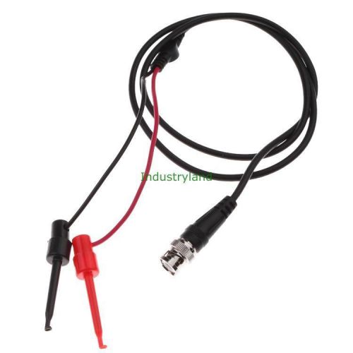 BNC Q9 Male Plug to Test Hook Clip Probe Cable Leads GRS