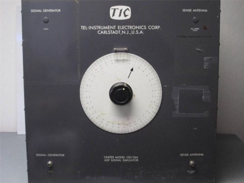 TIC Carter Model CES-116A  ADF Signal Simulator Test Box