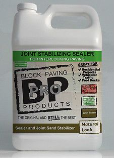 Concrete Paver Sealant Best  5 Gallon Bucket  NATURAL STABILIZING SEALANT