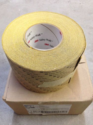 3m Safety Walk 4&#034;x60&#039; Safety Yellow Heavy Grit Non Skid Tape New Roll In Box
