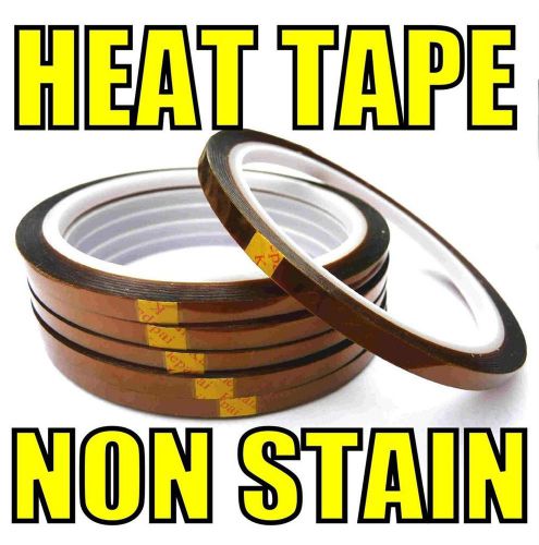 2x Sublimation Tape Heat Resitant dye sublimation