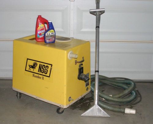 Nss carpet cleaning machine w/ hose and wand for sale