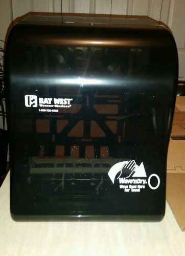COMERCIAL TOUCH FREE HAND TOWEL DISPENSER (BAY WEST) WAVE N DRY NIB!