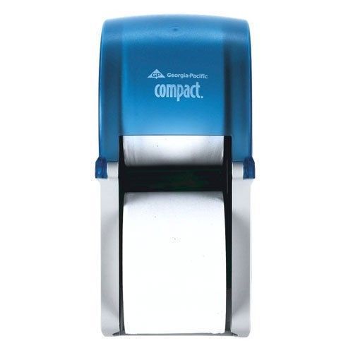 Georgia Pacific 56789 Compact Vertical Double Roll Bathroom Tissue Dispenser