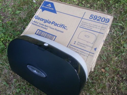 Georgia pacific 59209 jumbo bath tissue dispenser 9&#034; 2-roll new in box nib for sale