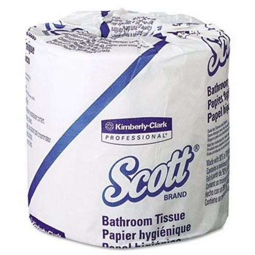 Scott Standard 1-Ply Toilet Paper, 80 Rolls/Carton (KCC05102CT)