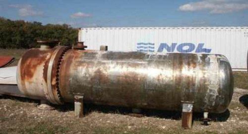 2,000 sqft BEU U-Tube Stainless Steel Shell &amp; Tube Heat Exchanger in TX