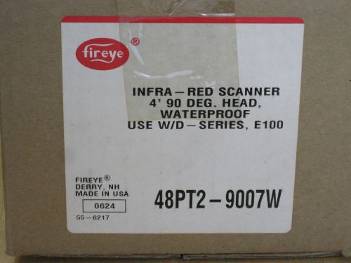 New in open box fireye 48pt2-9007w infra-red flame sensor 90 degrgee head for sale