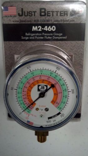 Gauge refrigeration, r404a, r410a, r22, 2-1/2&#034; dial, 1/8&#034; npt bottom connection for sale