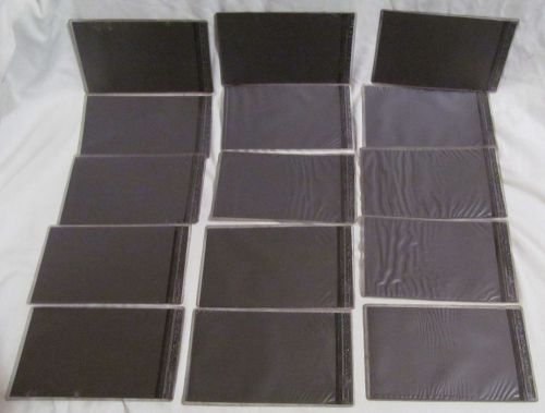 Lot of 15 used superscan shelf shelving pouch pocket tag magnet holders magnets for sale