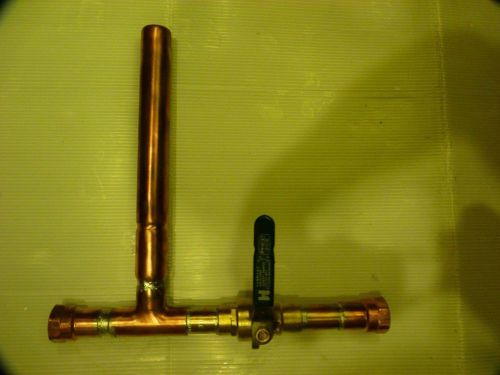 SIOUX CHIEF  WATER HAMMER ARRESTER 1&#034; with 1 inch ball valve