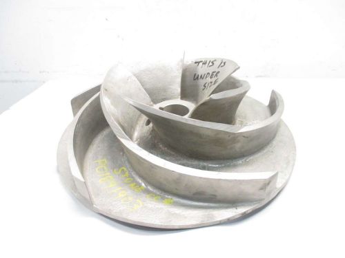 NEW 28748 19-1/2 IN OD 2-1/4 IN BORE STAINLESS PUMP IMPELLER D440149