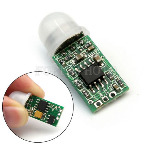 Mini Infrared PIR Motion Human Sensor Detector Module with 5m Detective range