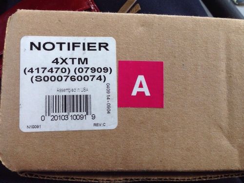 Notifier 4xtm