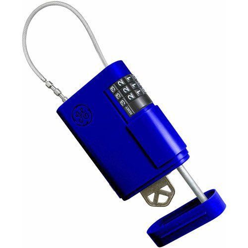 New blue portable key w/ adjustable cable hooks great for hose bib.free shipping for sale