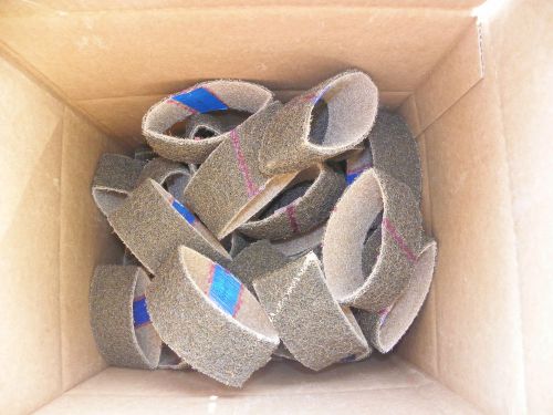 Box of 50  Scotch Brite SURFACE CONDITIONING BELTS 2&#034; x 9.75&#034; a-coarse
