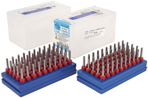 Lot of 100 tapco 0.0145&#034; pcb precision resharpened cutting drill bits tool for sale