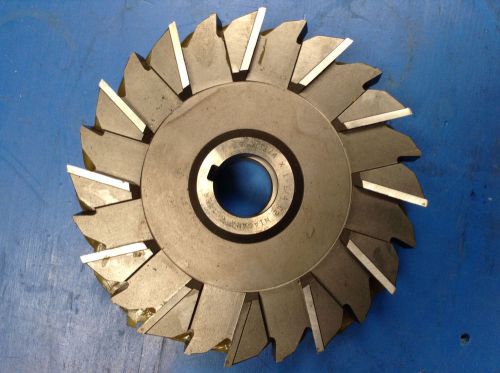 NIAGARA CUTTER 7&#034; x 3&#034;x 1-1/4.STAGGERED TOOTH SIDE MILL HIGH SPEED