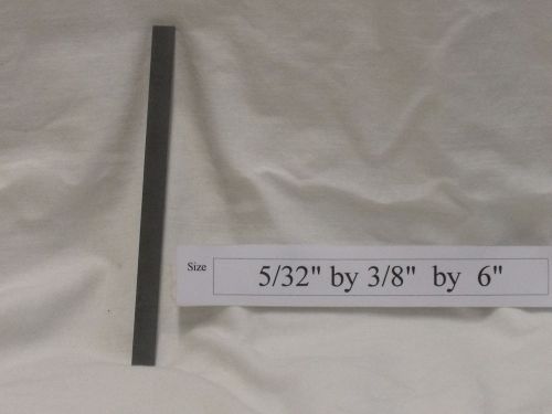 5/32 x 3/8  x  6&#034; Solid Carbide Strip Rectangular Blank