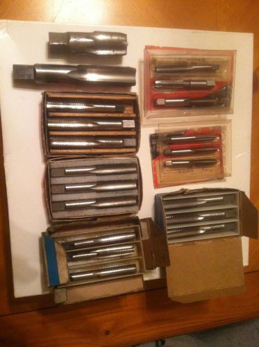 Machinist Tools lot of 20 taps GREENFIELD,CLEVLAND,BAY STATE
