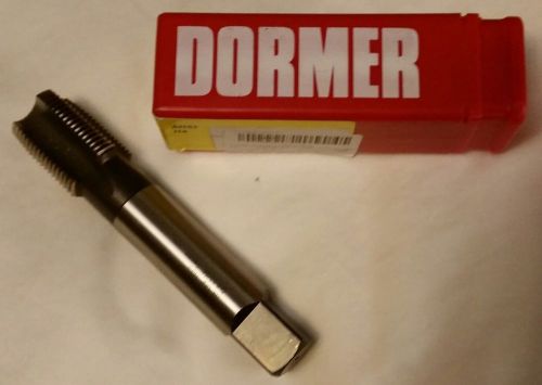Dormer e071 hss round shank w/ square end, taper chamfer, 1-3/8&#034;-12 thread size for sale