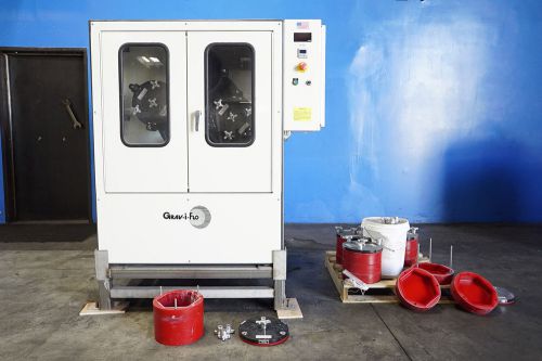 21.5 liter grav-i-flo model c-4-806 centrifugal barrel finishing machine for sale