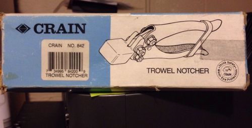 Crain Trowel Notcher No: 842