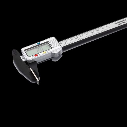 Hot Sale 6&#034;inch150mm Vernier Digital Electronic Caliper Ruler Carbon Fiber tool