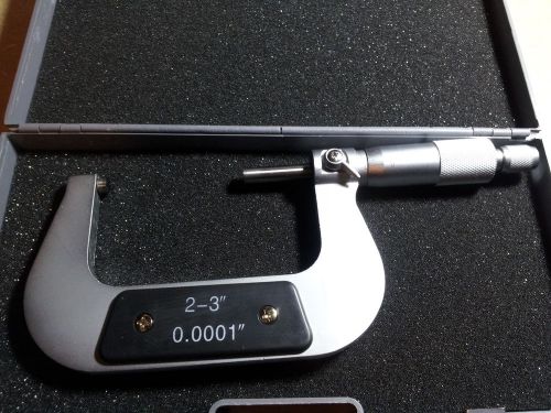 New. 2–3&#034; outside micrometer .0001 -by Value--A good spare mic for the money