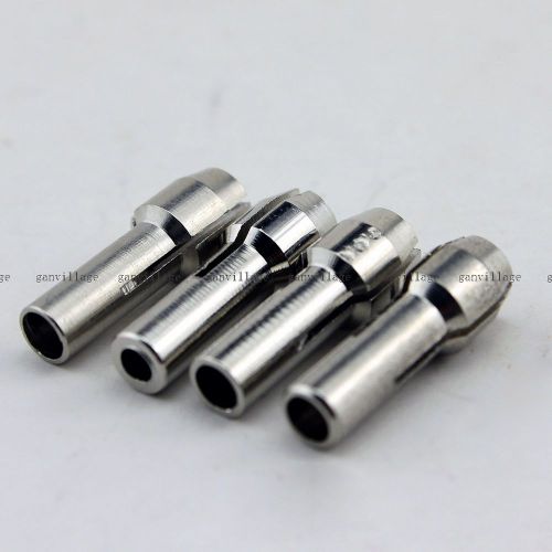 4pcs/set 1.5mm 2mm 2.5mm 3mm Electric Grinding Chuck Drill Collect Chuck Rotary