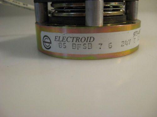 Electroid Power Off Brake BFSB-7-6-24V, 973-467-8100