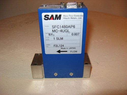 (HD) SAM Fantas SFC1480AP6 MC-4UGL NH3 CF:0.807, 1SLM Mass Flow Controller