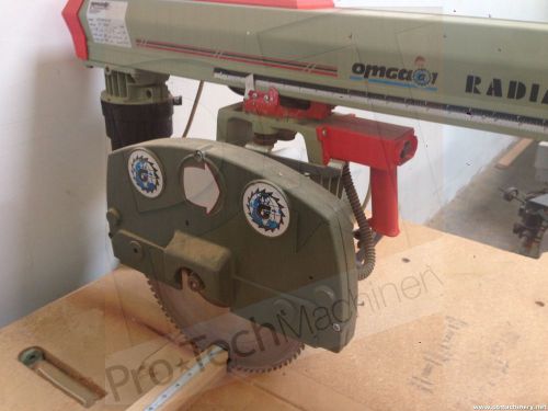 1998 Heavy Duty 5HP OMGA 700 RN FM US Radial Arm Saw woodworking machinery