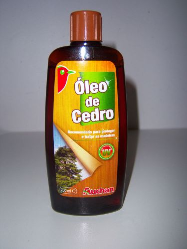 Cedar oil - protect and treat woods - 200ml