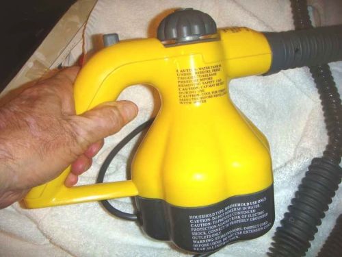 Used mcculloch mc1220 handheld steam cleaner for household type use typically in for sale