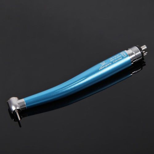 1pc NSK Style Blue Dental High Speed Handpiece Push Button Type 4Hole Blue Color