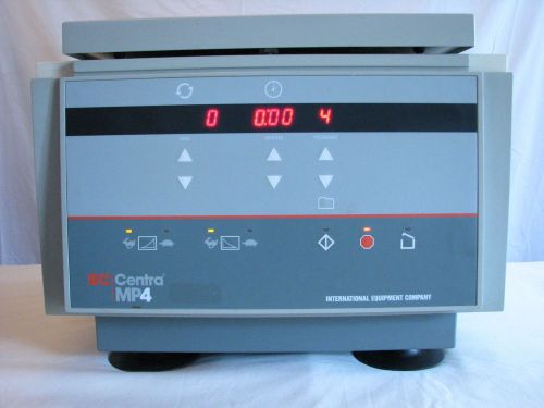 Iec centra mp4 variable speed digital centrifuge &amp; 215 rotor w/326 inserts for sale