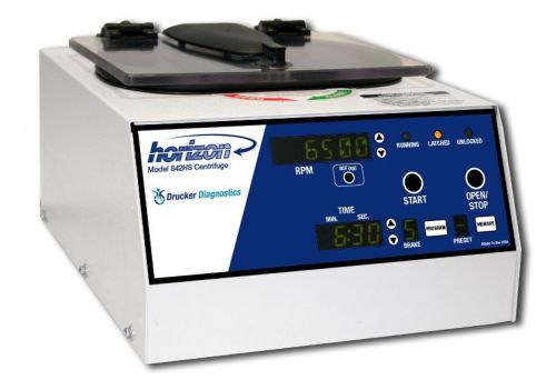New ! drucker 842 hs 1000-12,000rpm horizontal rotor centrifuge 16 place for sale
