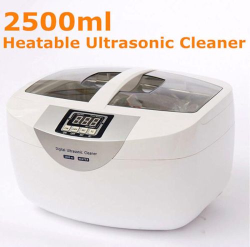 Heatable Ultrasonic Cleaner Dentist Ultrasonic Dental Lab Instrumet 2.5L JP-4820