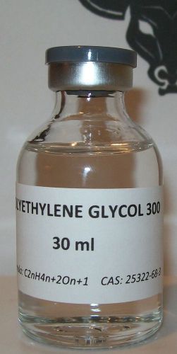 Polyethylene glycol 300  30ml vial  peg 300 for sale